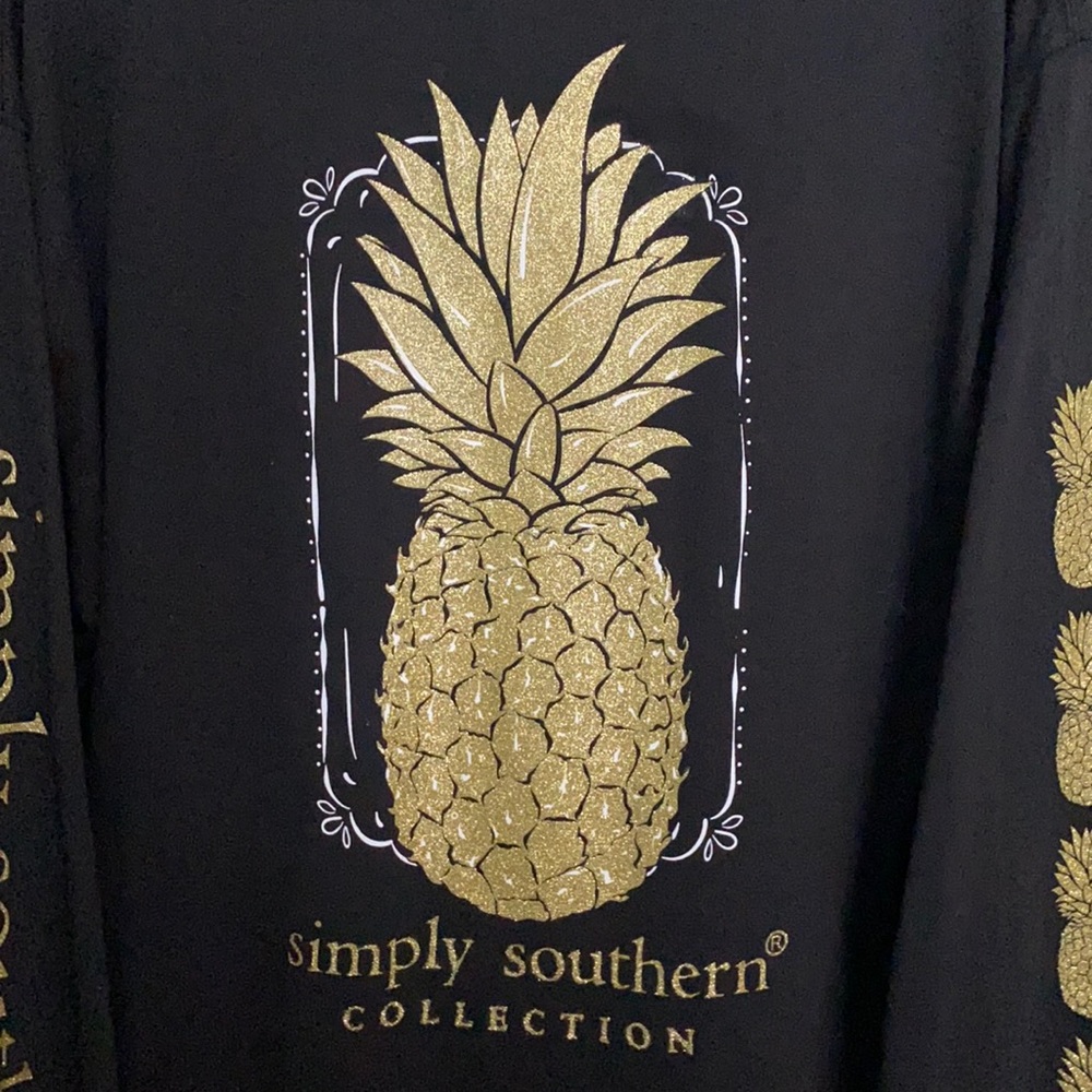 long sleeve simply southern shirt size large